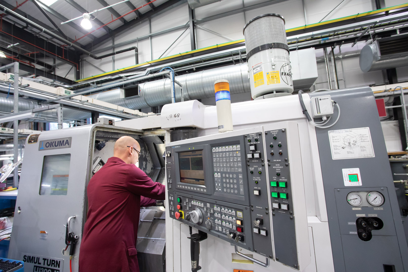 Fx4002 Okuma Lathe