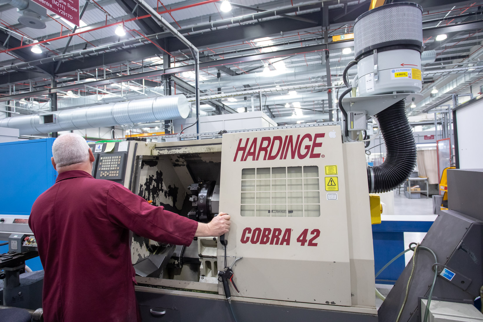 S400 Oil Mist Filter Hardinge Cobra 42