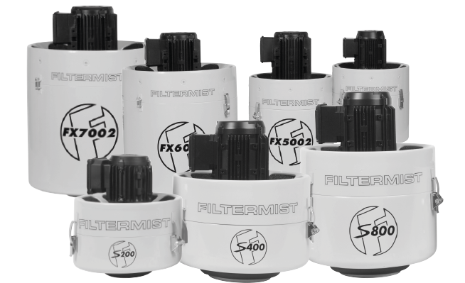 Filtermist Product Family Photo